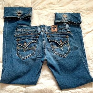 SANG REAL womens jeans